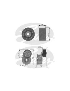 Kit Courroie accessoire Peugeot 307 - 2.0 HDI 2