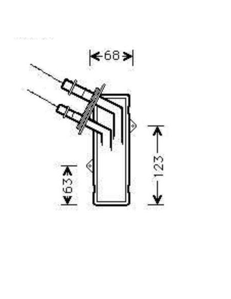 Radiateur de chauffage Clio / R19 / Megane+Scenic / Kangoo
