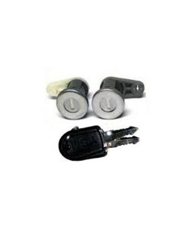 Serrure de Porte  + Clés  tige coudée Renault Clio R19