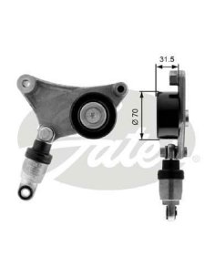 Galet tendeur de courroie Toyota Avensis Previa Rav4 