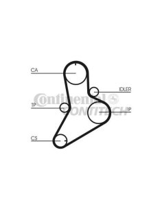 Kit distribution Iveco Daily / Master 2.5D / TD 2