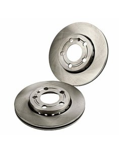 Jeu de 2 disques de frein avant Citroen C8 Fiat Ulysse 2 Lancia Phedra Peugeot 807