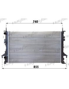 Radiateur de moteur Renault...