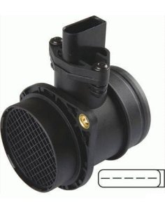Debimetre D'air Vw Golf New Beetle Polo Seat Alhambra Audi A3  A4 1.9Tdi 2
