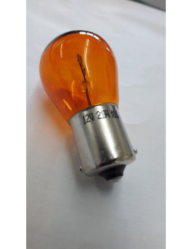 Ampoule 12V 21W BA15S Ambre