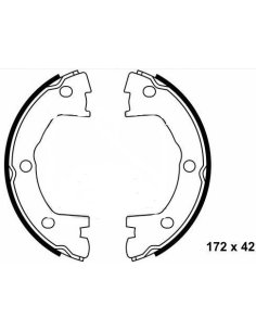 Jeu de machoires de frein à main Iveco Daily