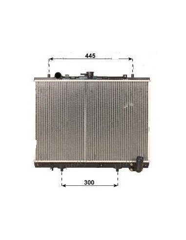 Radiateur de refroidissement  Mitsubishi  L200