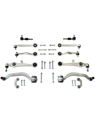 KIT BRAS DE SUSPENSION+ROTULE AUDI A4 8E2 8E5 8H  A6 4B2 VW PASSAT 3B2 3B5 3B6 A8 S8 S4 RS4