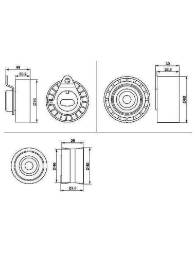 Kit distr. Gates K035360XS