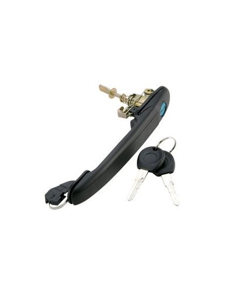 Poignée de porte avec serrure gauche / droite Vw Polo 6N de 1994-2001
