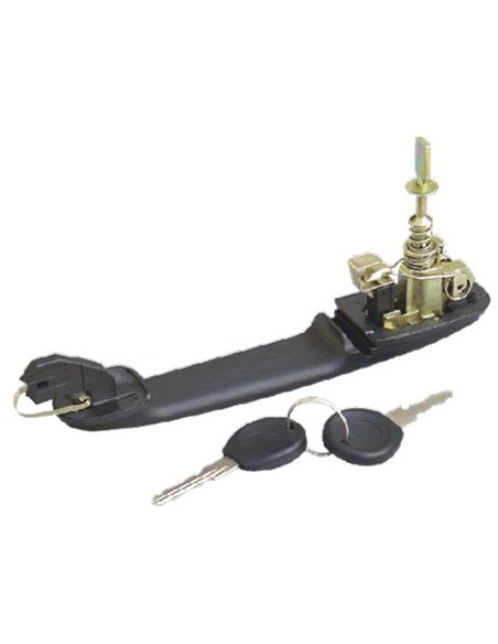 Poignée de porte avec serrure gauche / droite Vw Polo 6N de 1994-2001