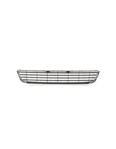 Grille de Pare Choc Avant central noire Moulure Chromée pour Golf 6