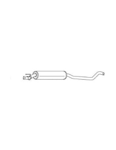 Silencieux Opel Corsa 1.2