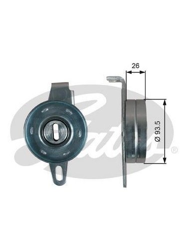 Galet tendeur courroie d'accessoires Citroën Jumper Peugeot Boxer