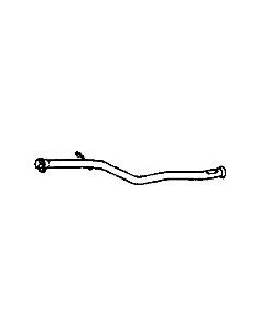 Tube intermediaire echappement Citroen Berlingo Peugeot Partner