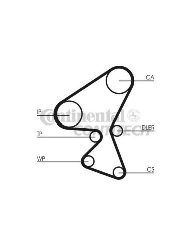 Courroie Contitech CT1092