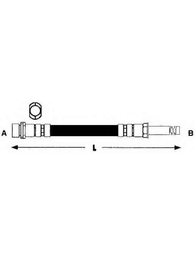 Flexible de freins avant bmw E46