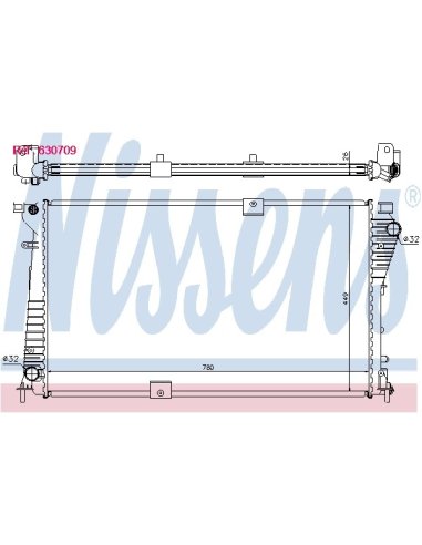 Radiateur moteur Renault trafic NIssan Opel + clim