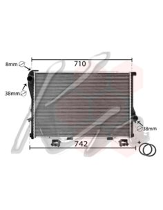 Radiateur BMW S5 E39 - BM090