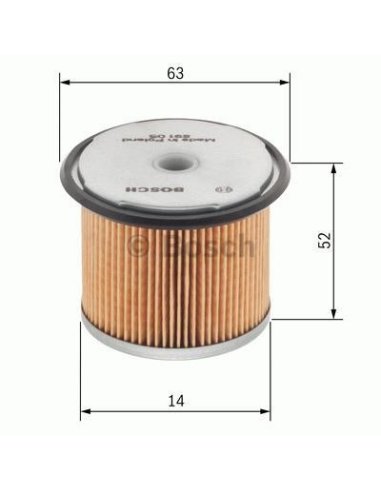 Filtre à carburant