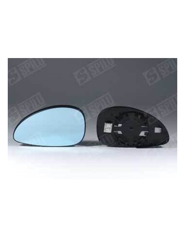 Glace de retro bleu gauche + support dégivrant Citroen C4