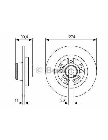 BOSCH DISQ D FR AVEC ROUL