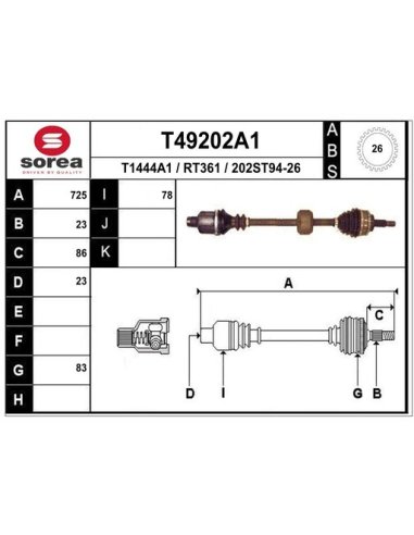 Transmission EAI T49202A1