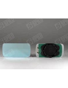 Glace de retro bleu droit +...