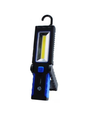 Lampe torche balladeuse COB + 4LED