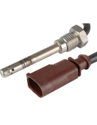 Capteur de temperature gaz echappement 350mm Audi A1 Seat Ibiza 5  Skoda Fabia 2 Roomster Vw Polo 1.6 Tdi