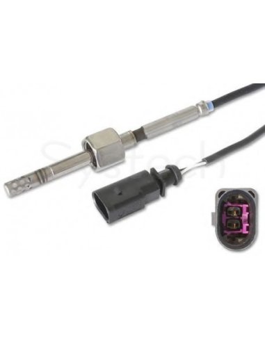 Capteur de temperature gaz echappement Audi A2 A3 Vw Bora Golf 4 Golf 5 Polo Touran 1.4 1.6 Fsi