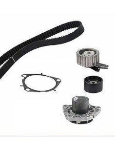 Kit distribution + Pompe a eau Alfa Romeo Giulietta Mito Fiat 500 Bravo Doblo Punto Lancia Delta Musa Opel Combo 1.6 Cdti D Jtdm
