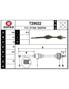 Transmission EAI T29022