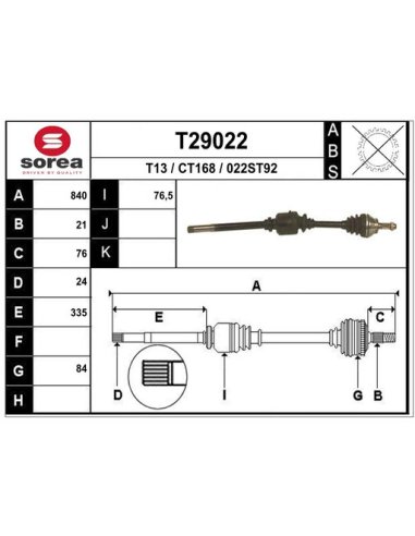 Transmission EAI T29022