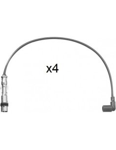 Jeu 4 cables d'allumage Seat Vw