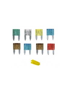 Boite de 8 fusibles mini avec pince