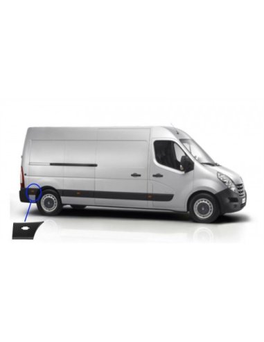 Baguette de protection arriere droite Nissan Interstar Opel Movano Renault Master (partie arriere)