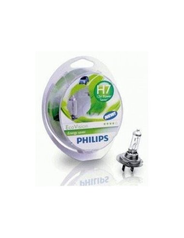 Coffret 2 Ampoules H7 Philips EcoVision