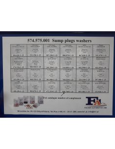 Coffret de joints de vidange toutes marques 2