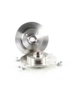 Jeu de disques de frein arrière avec roulements Peugeot Citroën