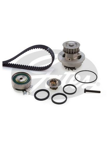 Kit distribution + pompe à eau + thermostat Opel