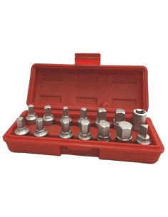 Coffret 14 embouts de vidange 