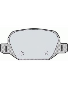 Jeu de Plaquettes de frein Arriere Alfa 147 - 156 - GT