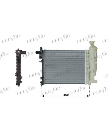 Radiateur moteur Citroen Saxo Peugeot 106