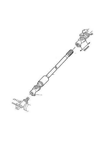 Articulation de direction sur colonne Peugeot 205 - 309