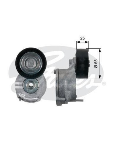 Galet tendeur de courroie d'accessoire FORD KUGA 2.0 16V.TDCI 4X2