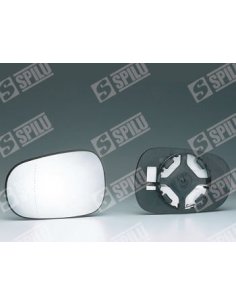 Glace de retroviseur Gauche+Support dégivrant 
