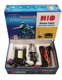 Kit Xenon Moto Phare H4 Bi-Xenon HID 6000k 2