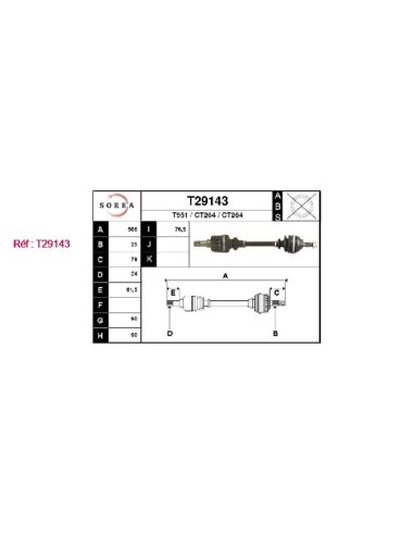 Transmission EAI T29143