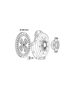Kit embrayage Ford Mondeo 1.8 TD aprés 97